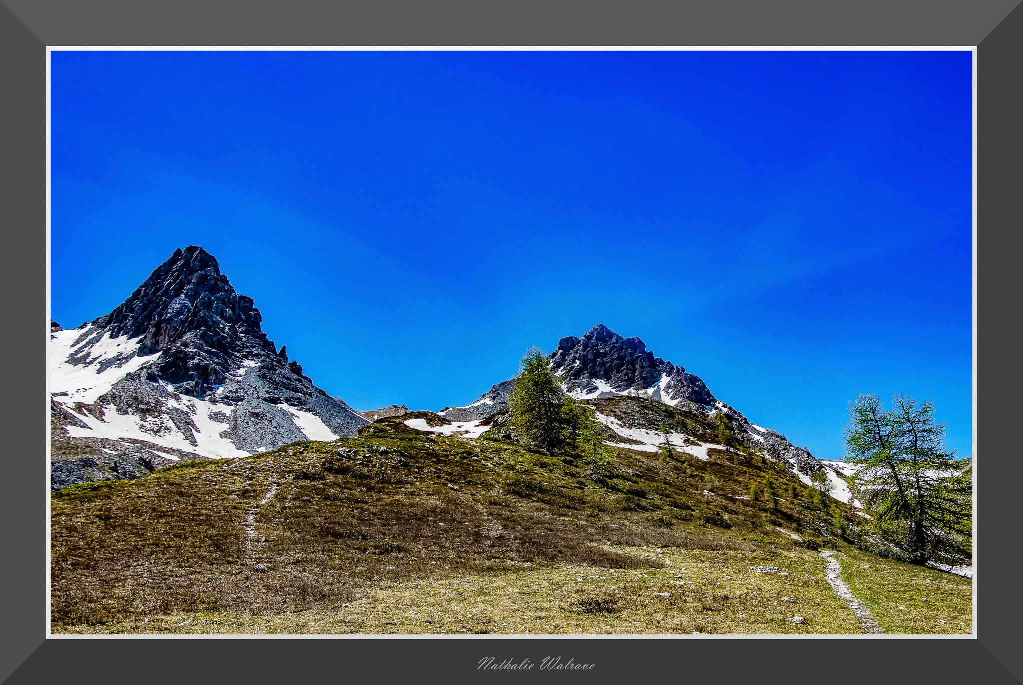 paysage de montagne du Queyras